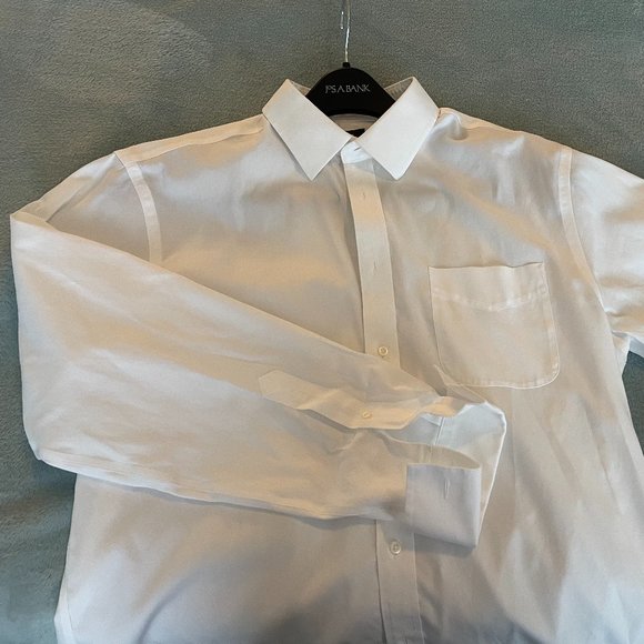 Jos. A. Bank Traveler Collection Slim Fit Spread Collar French Cuff Dress Shirts - Picture 1 of 3